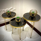 Modern Coffee Table – Nesting End Table & Side Table Set for Stylish Living SET OF 3